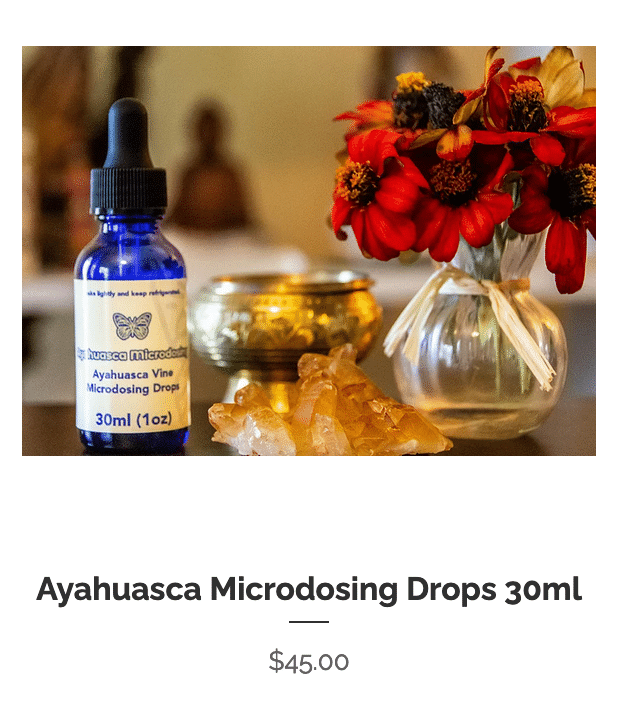 Ayahuasca Microdosing drops