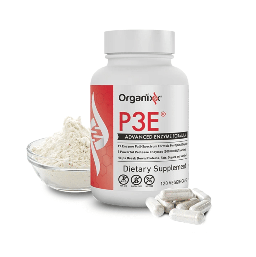 Organixx P3E Full Spectrum Digestive Enzyme Blend