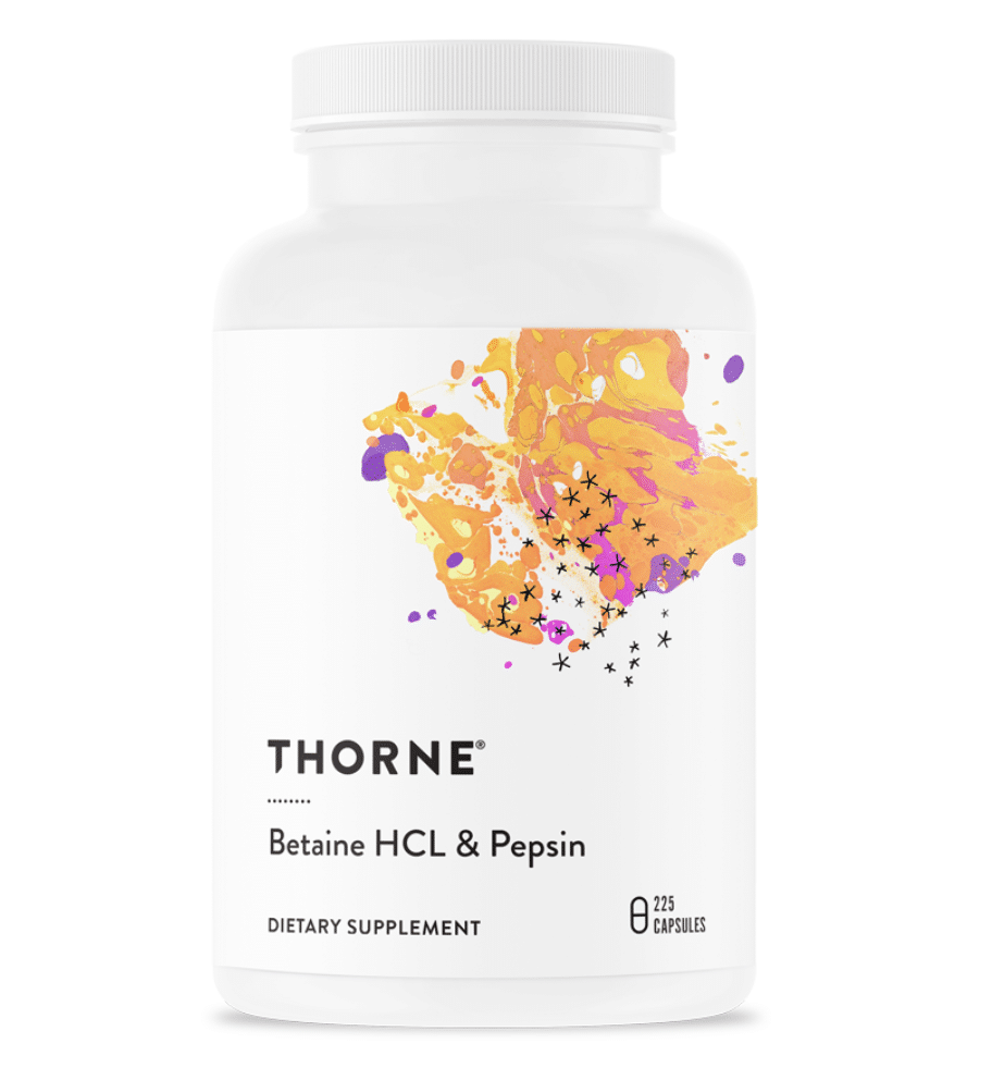 Thorne Betaine HCL With Pepsin