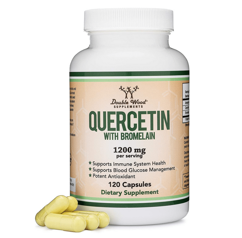 Double Wood Supplements Quercetin With Bromelain