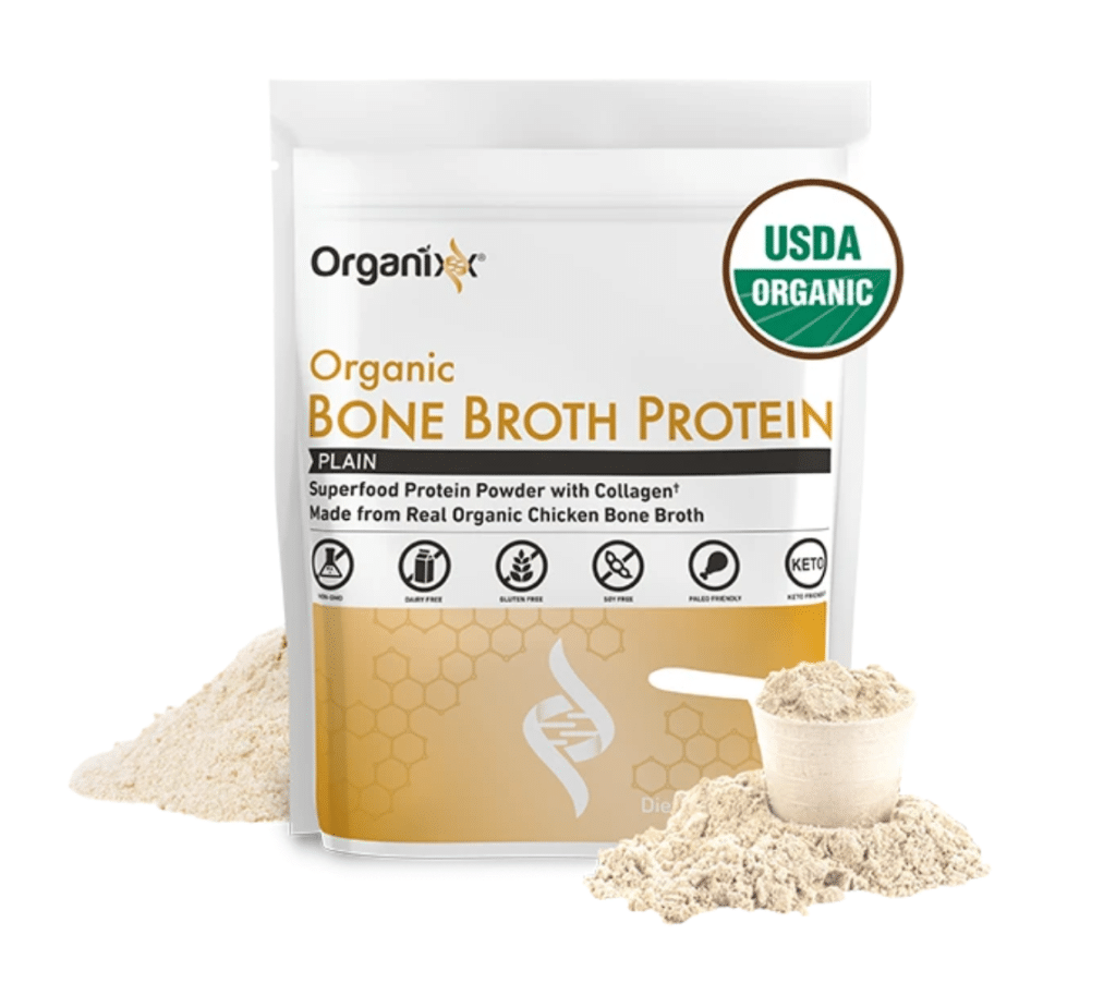 Organixx Organic Bone Broth Protein Powder