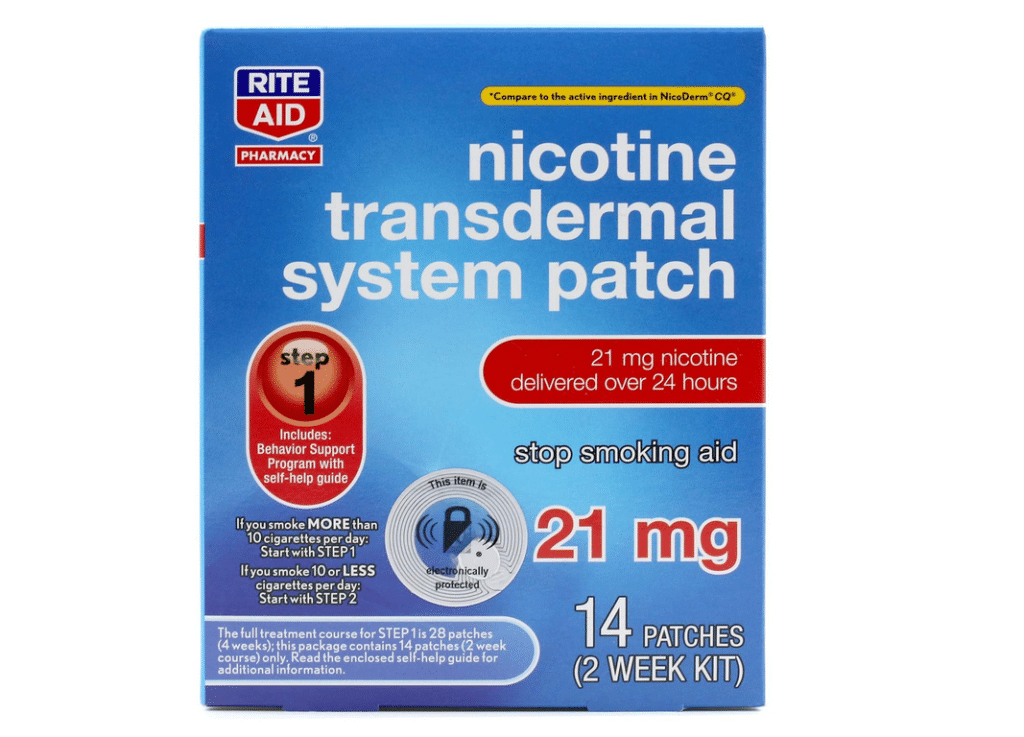 Rite-Aid Nicotine Patch – 21 mg