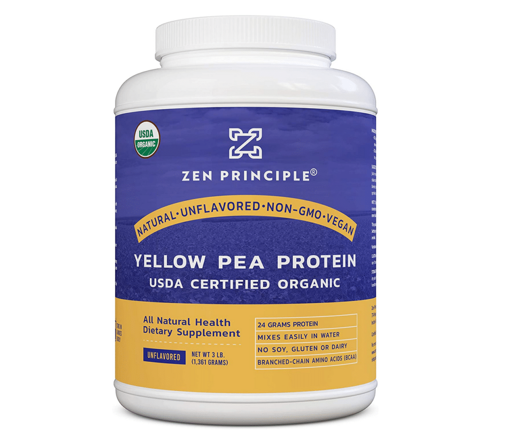 Zen Principle Ultra Premium Organic Pea Protein Powder