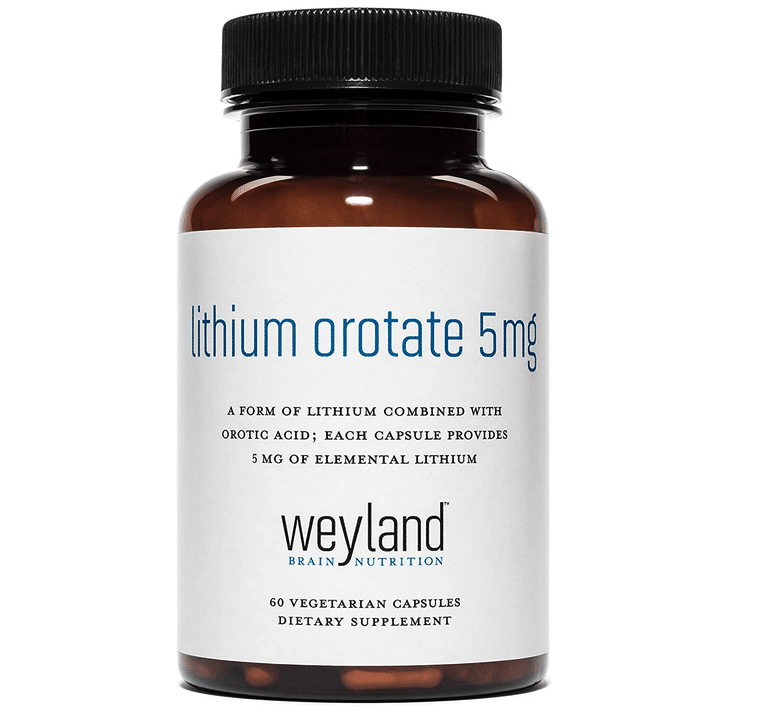 Weyland Brain Nutrition Lithium Orotate