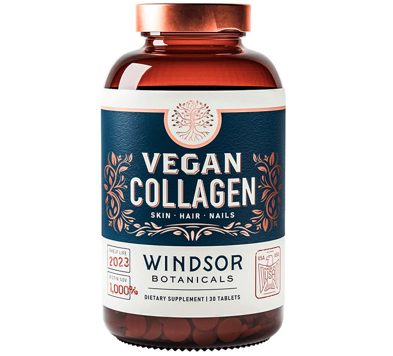 Windsor Naturals Vegan Collagen Builder Tablets