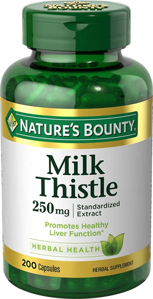 Nature's Bounty Milk Thistle Pills 250mg