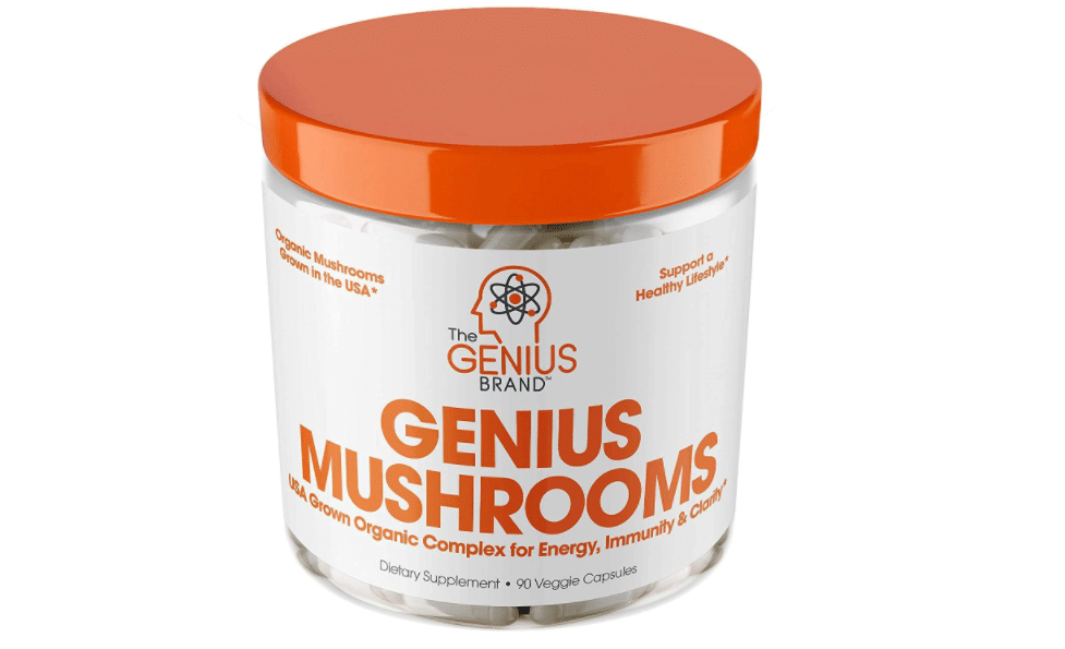 Genius Mushrooms Lions Mane, Cordyceps and Reishi