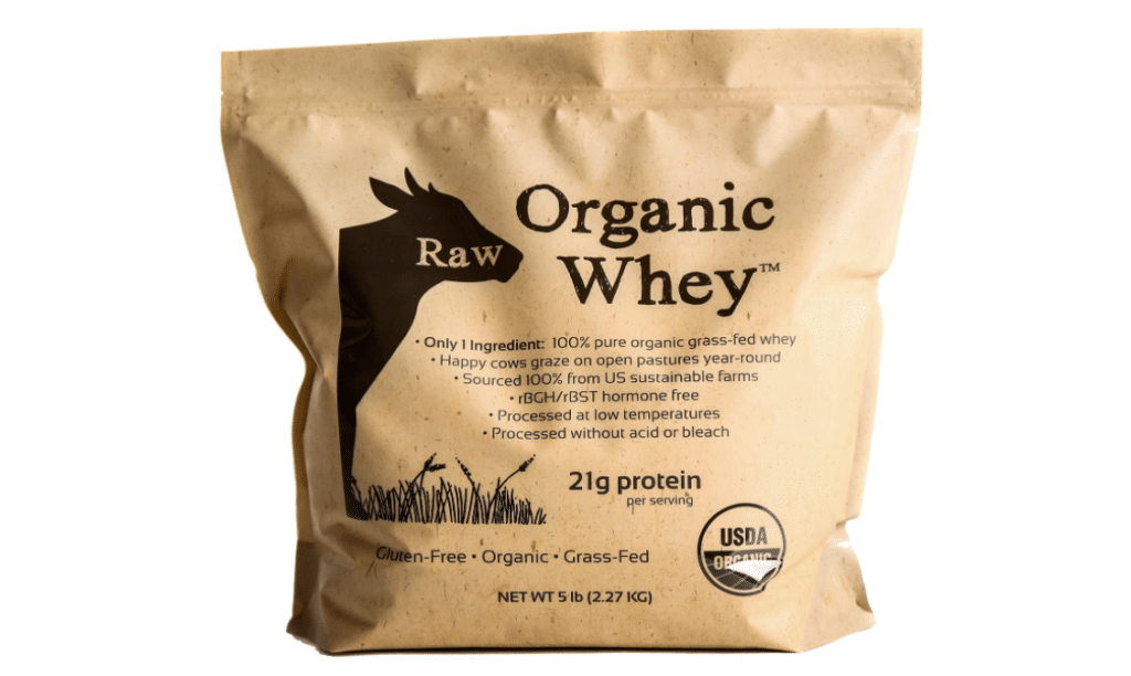 Raw Organic Whey 5 LB
