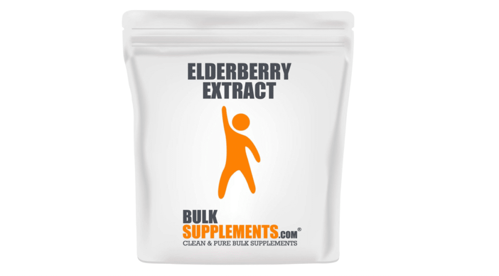Bulk Supplements Elderberry Extract