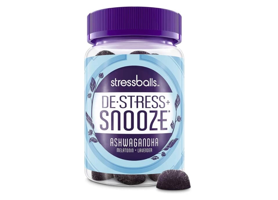 Stressballs, De-Stress + Snooze*, with Melatonin and Ashwagandha