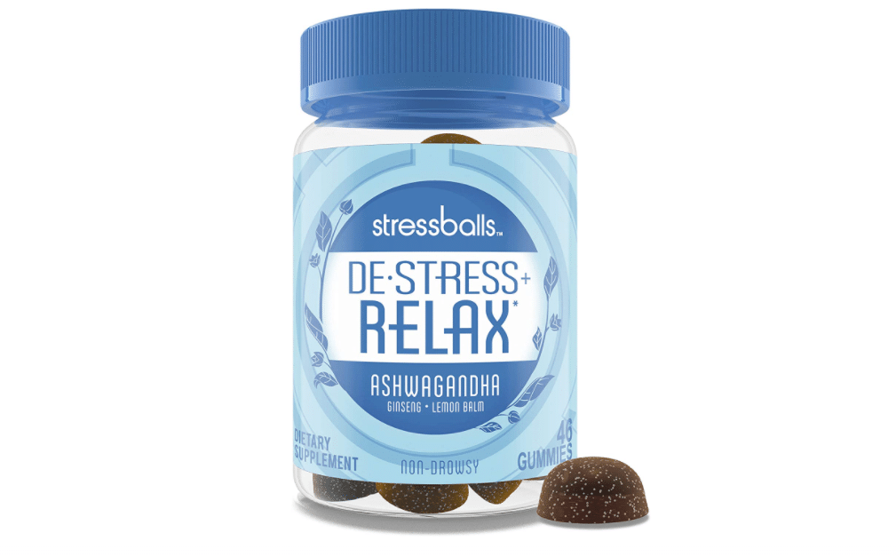 Stressballs De-Stress + Relax with Ashwagandha