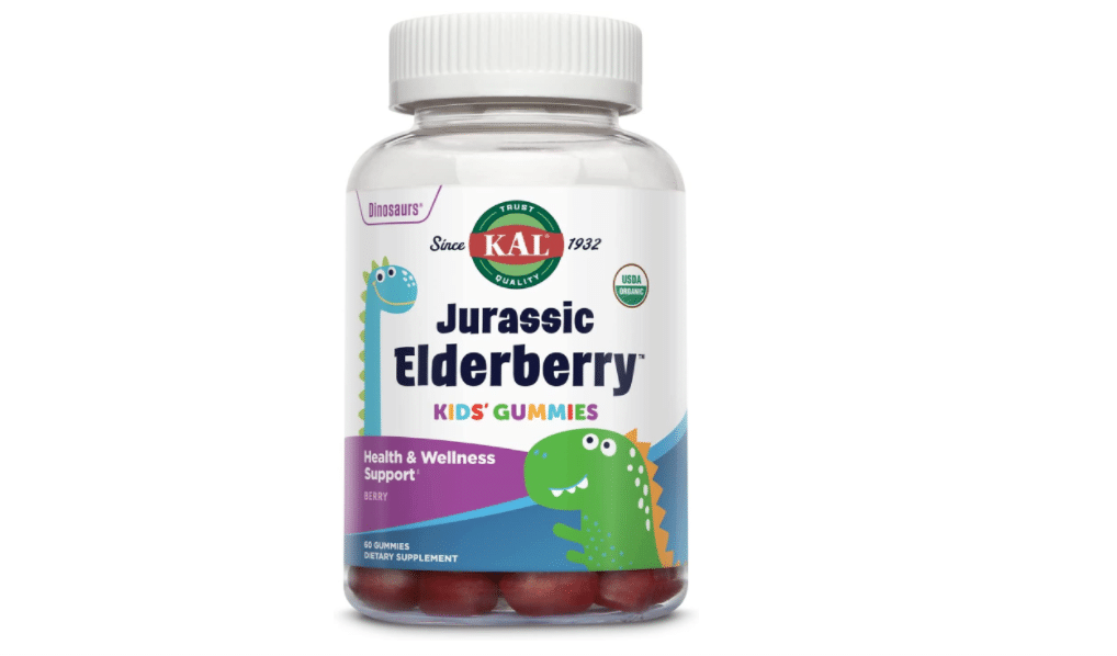 KAL Jurassic Elderberry Kids Gummies