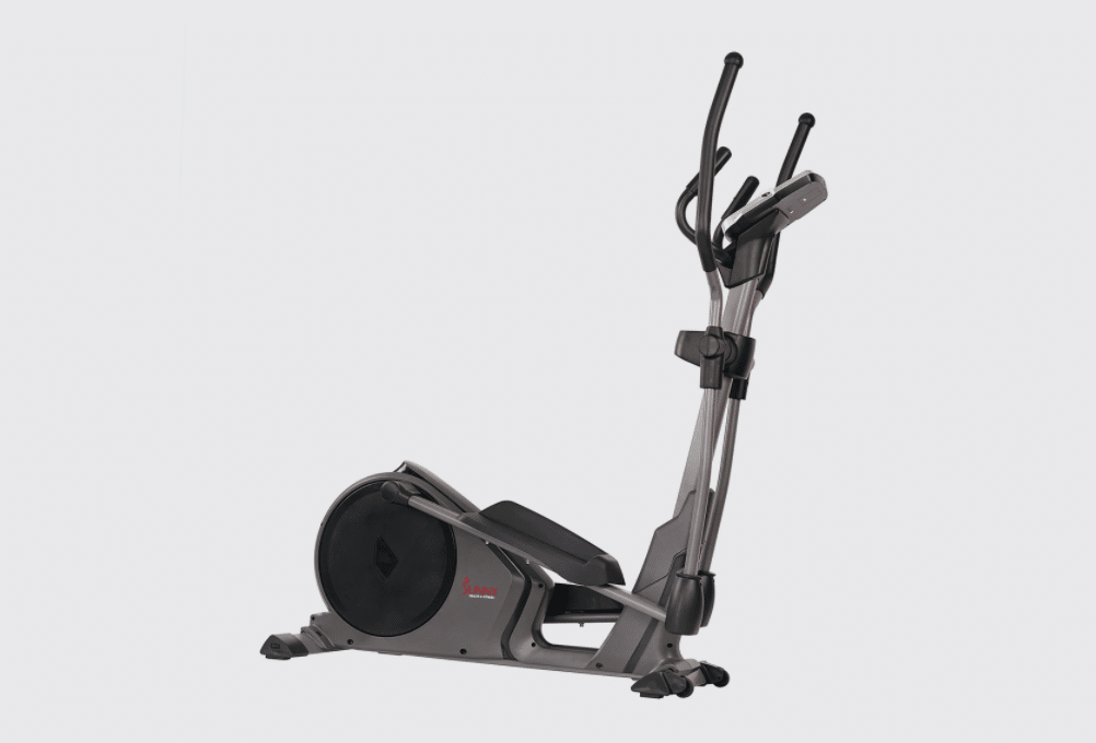 Sunny Health & Fitness Pre-Programmed Elliptical Trainer Machine Magnetic