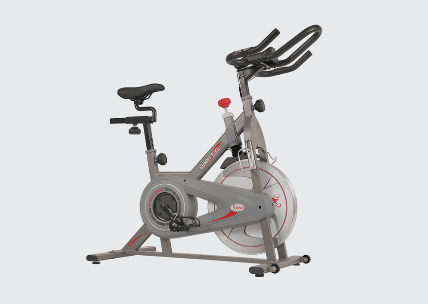 Sunny Health & Fitness Synergy Exercise Bike Stationary Indoor Cycling