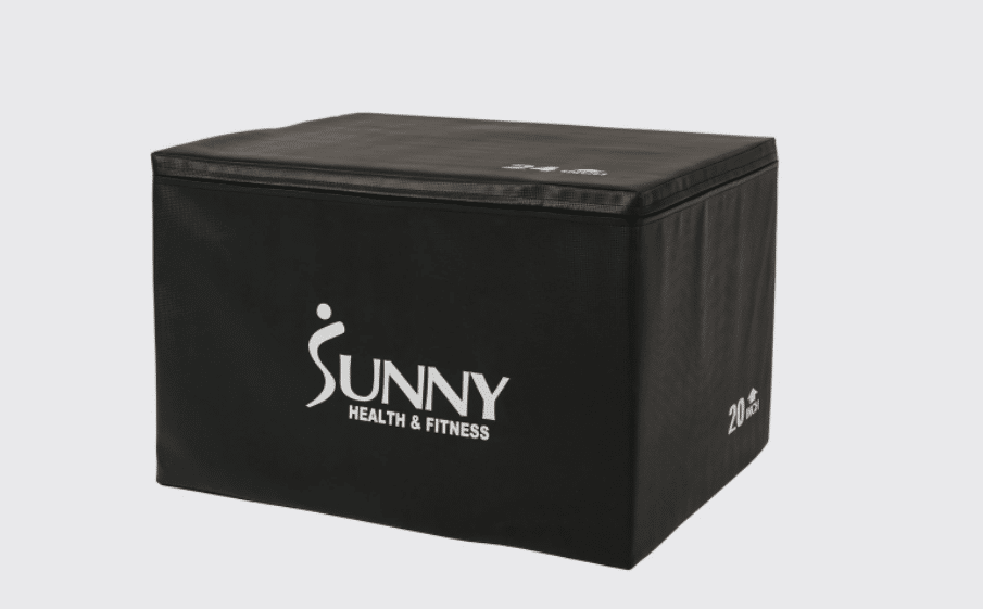 Sunny Health & Fitness Foam Plyo Box, 440 lb Weight Capacity