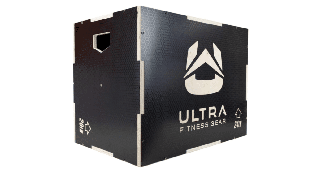 Ultra Fitness Gear Anti-Slip Wood 3-in-1 Plyo Box